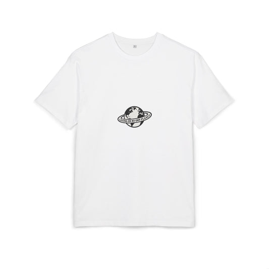 Living on My Own Planet Unisex Heavy Oversize Tee