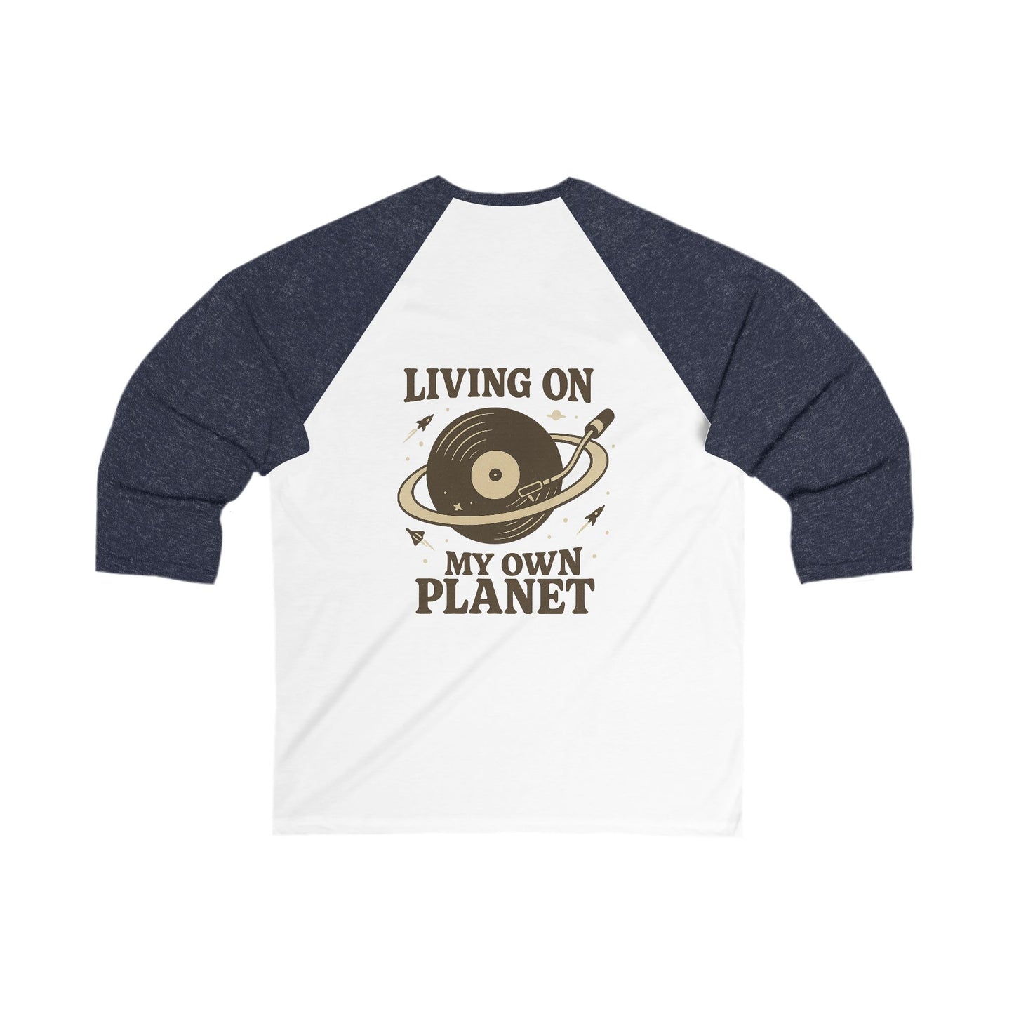 Living on my own planet Baseball Tee