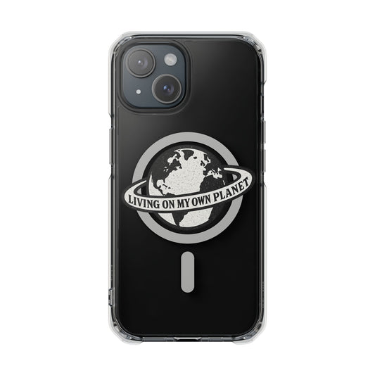 Living on my own planet Magnetic Phone Cases