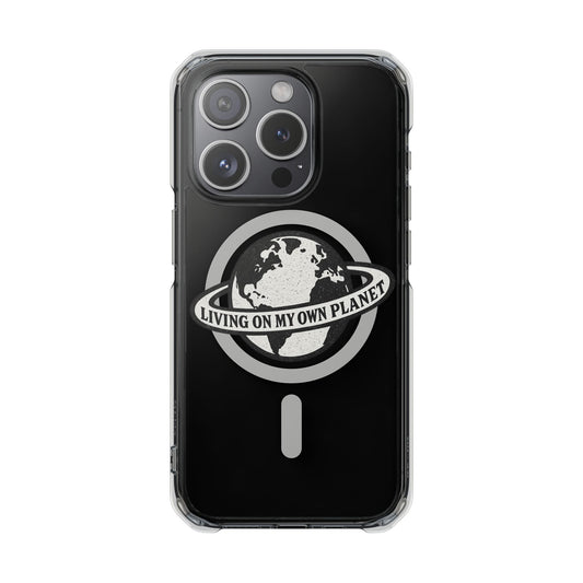 Living on my own planet Magnetic Phone Cases