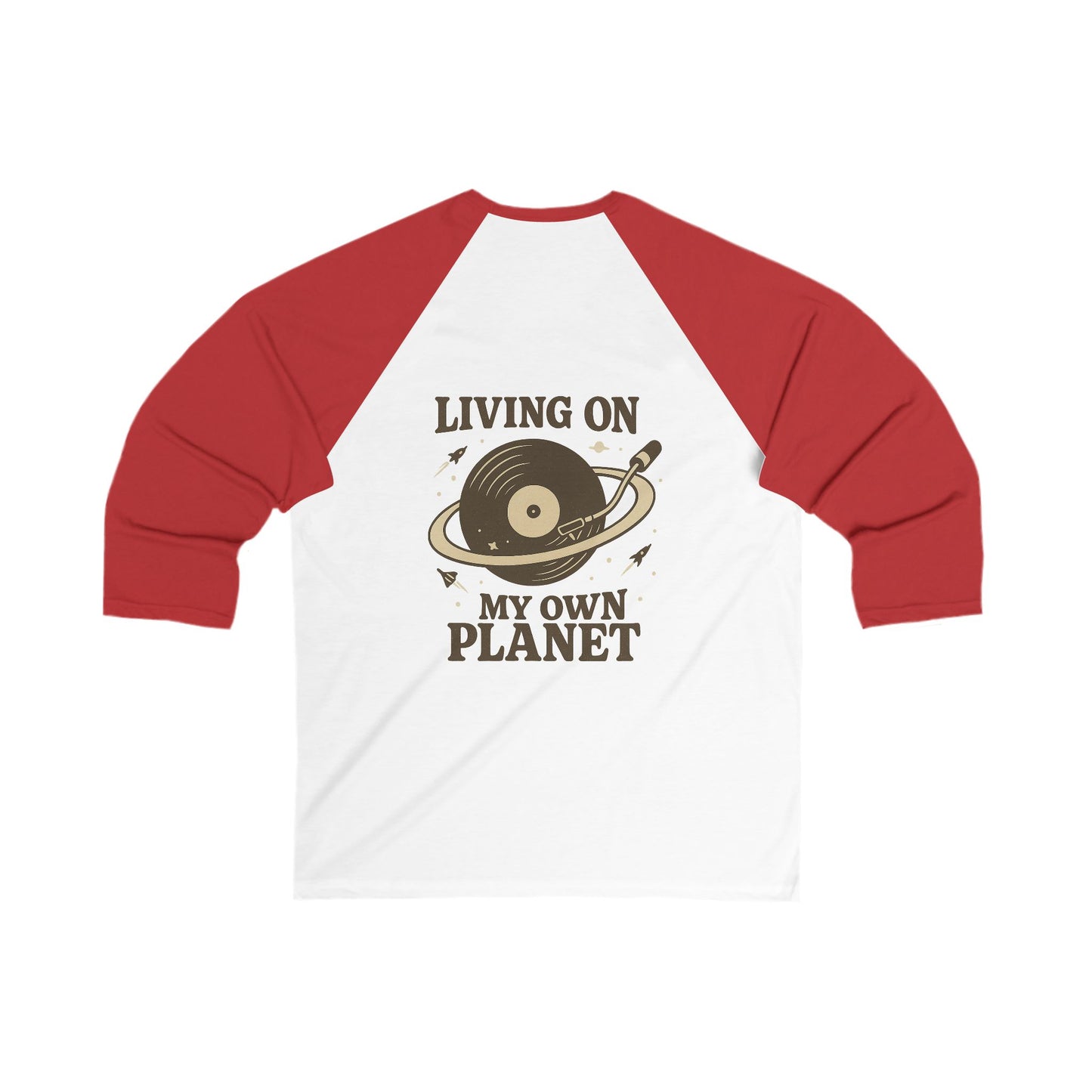 Living on my own planet Baseball Tee