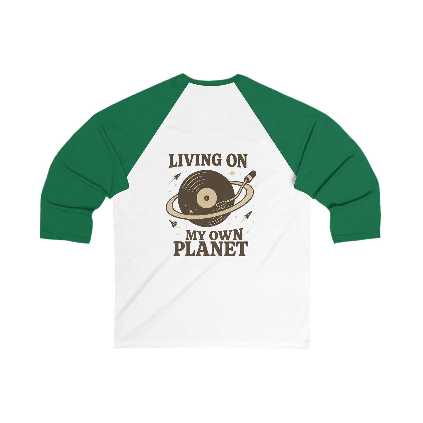 Living on my own planet Baseball Tee