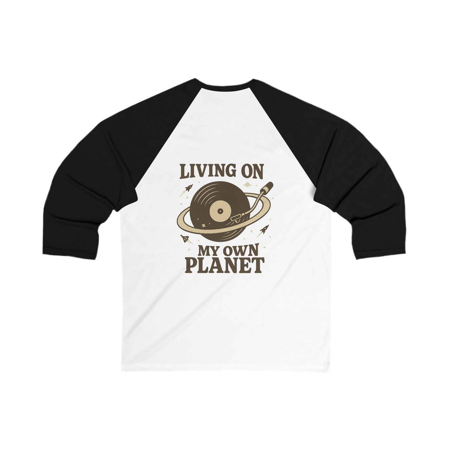 Living on my own planet Baseball Tee